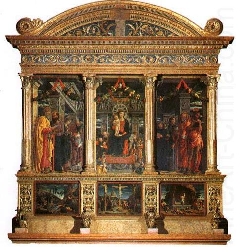 Andrea Mantegna San Zeno Altarpiece, china oil painting image